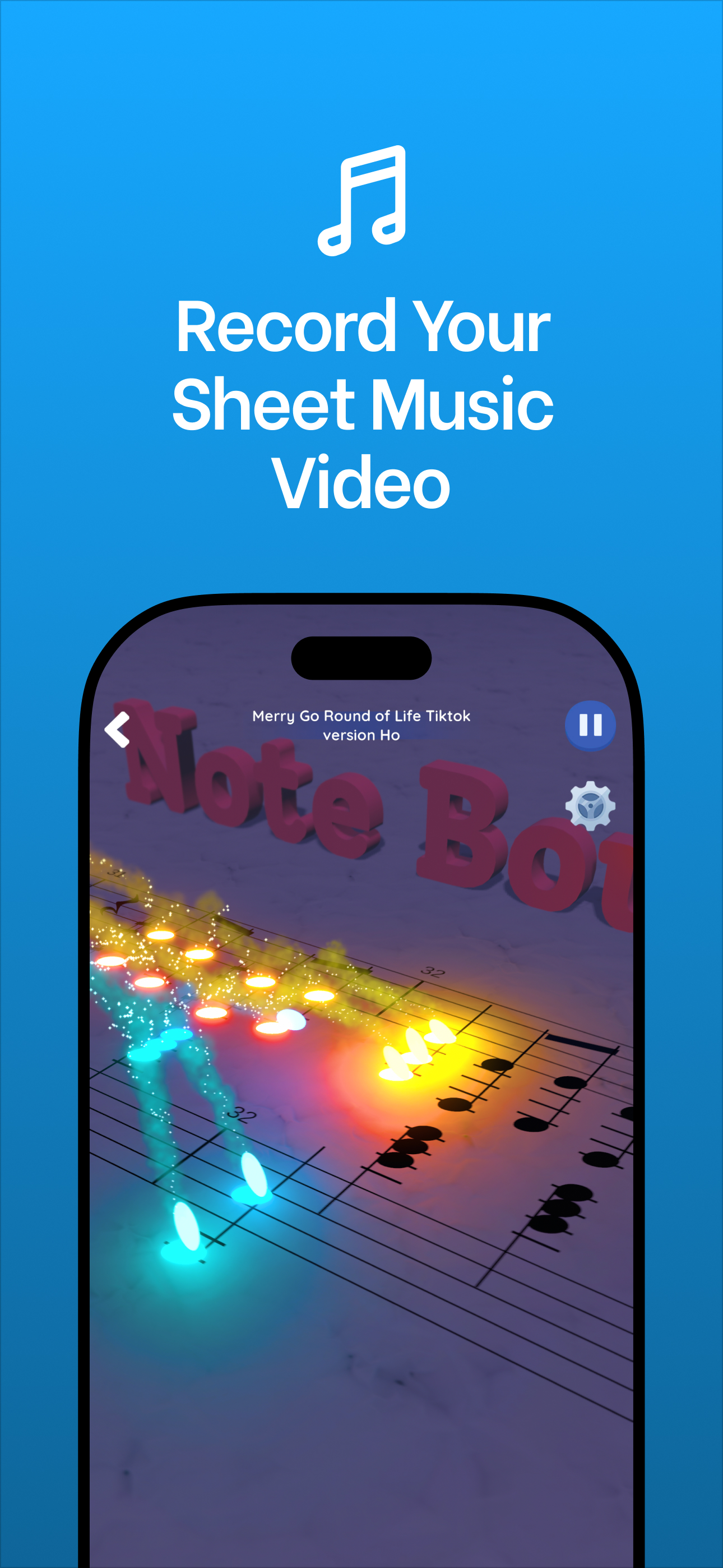 Note Bounce Screenshot 1